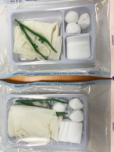 Kit de pansements chirurgicaux stériles pour hôpital, pack de pansements médicaux certifié CE Classe II, stérilisé à l'oxyde d'éthylène - Product Image 5
