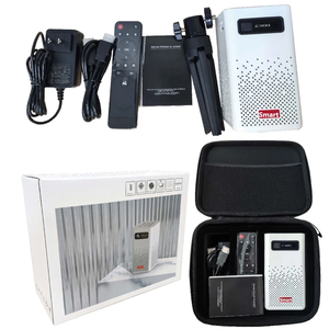 Tragbarer 4K 3D DLP Film projektor <span class=keywords><strong>Android</strong></span> 9.0 Mini Pocket Video Beamer Outdoor <span class=keywords><strong>Build</strong></span> Batterie Home Digital projektor - Product Image 6