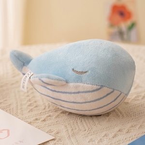 Nuevo Llavero de Peluche de Ballena Colorido Personalizado, Animales de Peluche Suaves, Ballena de Peluche - Product Image 4