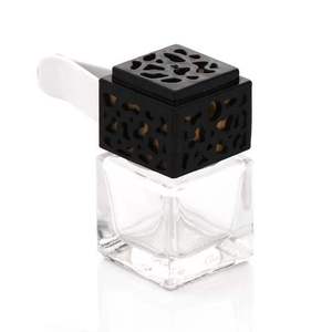 8ML Square Shape Car Vent Empty Car Air Freshener <b>Bottle</b> Air Conditioner Outlet Clip - Product Image 4