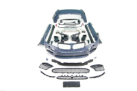XLstyling Accessoires de voiture Kit de carrosserie de conversion Pare-chocs avant Pare-chocs arrière Type X6M pour BMW X6 F16