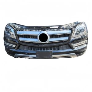 กันชนหน้าพลาสติกคุณภาพสูงสำหรับรถยนต์ Mercedes GL-Class W166 GL350 GL450 พร้อมช่องระบายความร้อน ชุดแต่งไฟตัดหมอกสำหรับเปลี่ยน - Product Image 1