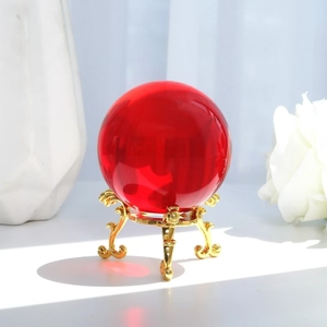 Esfera de Cristal K9 para Fotografía con Lentes, Decoración del Hogar, Adivinación o Esfera de Cristal para Predecir el Futuro con <span class=keywords><strong>Feng</strong></span> <span class=keywords><strong>Shui</strong></span> - Product Image 3