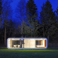 Maison de plage miniature personnalisée, maisons préfabriquées en panneaux sandwich de type Apple Cabin pour hôtels et écoles, norme australienne, préfabriquées modulaires