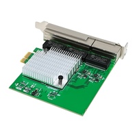 Carte réseau interne PCIe X1 RTL8111H six ports RJ45 Gigabit Ethernet pour ordinateurs de bureau en stock