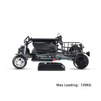 Trottinette électrique pliable 4 roues en alliage d'aluminium 36V 300W, trottinette portable pour personnes âgées, cyclomoteur électrique
