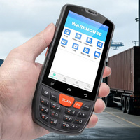 Lecteur de codes-barres PDA Android portable personnalisé avec certification CE, lecteur de codes-barres 1D/2D, mémoire 3 Go + 32 Go, usage industriel