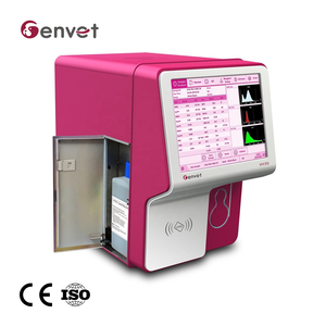 Genvet VH30 수의 혈액학 분석기 3 부분 자동 동물 혈액 검사 기계 고정밀 수의사 실험실 장비 - Product Image 1