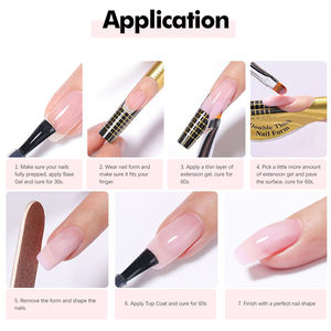 FZN 1kg Gel de Construcción Hema TPO Free para Modelado, Refuerzo Duradero, Extensión Acrílica, Base Sólida y Esmalte de <span class=keywords><strong>Uñas</strong></span> en Gel - Product Image 6