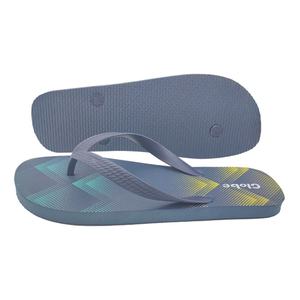 Tongs pour hommes style high-tech moderne, imprimé matrice de points, sandales de plage en caoutchouc PE durable, claquettes d'été, logo personnalisé, recyclables - Product Image 2