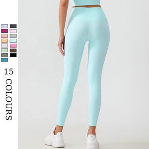 Pantaloni da Yoga taglie libere per donne con vita alta e Lifting con <span class=keywords><strong>effetto</strong></span> dimagrante <span class=keywords><strong>Leggings</strong></span> atletici - Product Image 4