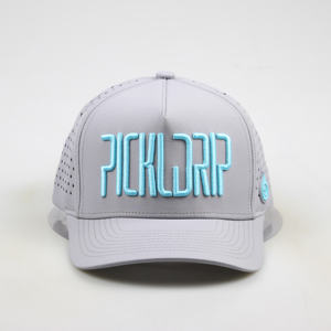 قبعة 5 ألواح مقاومة للماء للرجال مثقبة الأداء قبعة Gorras الرياضية للجولف والبيسبول الأب مع شعار تطريز مخصص - Product Image 5