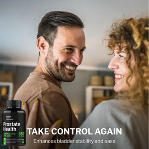Capsules pour la prostate Health Formula Men's Prostate - Vegan, à base de palmier nain, 60 unités, 2 prises quotidiennes pour la santé des hommes adultes. - Product Image 2