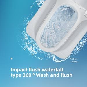 Keramische Antislip Anti-Fall Desktop <span class=keywords><strong>Squat</strong></span> Wc-Bril Voor Tweeërlei Gebruik Uit Één Stuk Boorinstallatie Voor Badkamer - Product Image 3