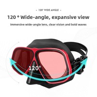 JUNHAIINS En Stock En Gros Apollo Lunettes De Plongée HD Anti-Buée Prescription Masque De Plongée Étanche En Silicone Freediving Masque