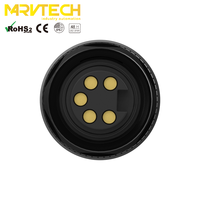 Marvtech femelle étanche droite mini change 7/8 assemblage filaire de champ prise de connecteur d'alimentation industrielle