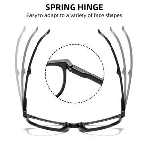 Sunbest5105卸売格安プラスチック折りたたみ拡大鏡おばあちゃん老眼鏡アンチブルーライトスプリングヒンジ読み取り眼鏡 - Product Image 5