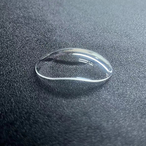 Verre de montre en saphir à double courbure concave-convexe, un côté concave, un côté convexe, avec revêtement antireflet - Product Image 3