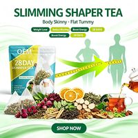 Tisane Détoxifiante Douce et Minceur en Sachets – Nettoyage Corporel Matin et Soir – Réduit l'Inconfort Abdominal – Décaféinée, Sans Sucre – Thé Unisexe