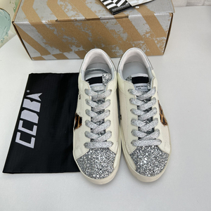 Baskets en cuir véritable rétro automne-été pour femmes, chaussures plates de sport Superstar de marques de créateurs pour enfants et hommes - Product Image 2