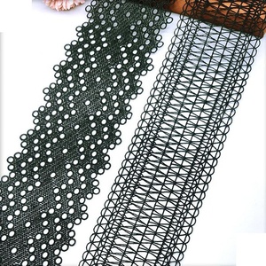 Dentelle en mousseline haut de gamme personnalisée pour vêtements DIY, lingerie de mariée, literie et broderie - Product Image 3