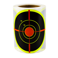 Entraînement aux éclaboussures réactives de 3 pouces personnalisable, armes à feu, entraînement à la pratique, cible d'impact de tir visuel