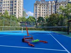 รถตักลูกเทนนิสอัตโนมัติทำจากอลูมิเนียมมีล้อเครื่องเก็บลูกเทนนิสความจุสูงใช้งานง่าย - Product Image 4