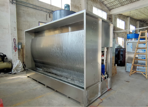 Lốc Xoáy nước Rèm phun sơn gian hàng nước rửa phun gian hàng - Product Image 2