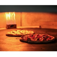 Four à Pizza en mosaïque de bois de chauffage italien, four à Pizza en pierre, four à Pizza en brique de feu italien