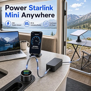 <span class=keywords><strong>Cable</strong></span> de Alimentación de Encendedor de Cigarrillos con Pantalla Digital Impermeable a Corriente Continua para Starlink Mini, <span class=keywords><strong>Cable</strong></span> de Cargador de Coche con Elevador de Voltaje de 30 V, 3 Metros - Product Image 6