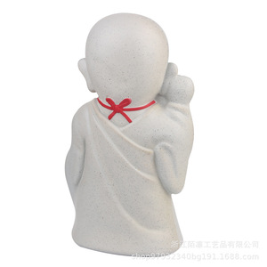 Figura Decorativa de Buda de Espuma de Poliuretano, Juguete Antiestrés de Rebote Lento, Tema Religioso - Product Image 2