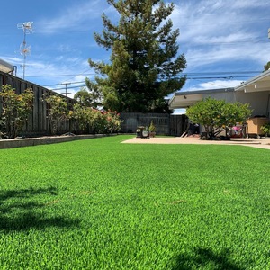 Césped Artificial <span class=keywords><strong>Ganba</strong></span> de Alta Calidad de 20 mm, el Más Vendido, para Fútbol, Golf, Tenis, Parques Infantiles, Jardines, Interiores, Precio de Fábrica, PE PP - Product Image 5