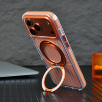 Coque de protection antichoc IMD Business Design pour iPhone 17 18 Pro Max avec chargement magnétique et béquille intégrée