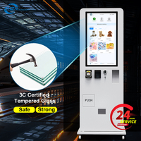 Distributeur automatique de tabac intelligent Zyn de 32 pouces, mini, sur pied, petit distributeur de préservatifs, fonction SDK, paiement par carte de crédit, pour centres commerciaux