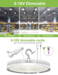 Luces de Gran Altura Circulares, Portátiles, Blancas, para Obras de Construcción, Interiores, Tipo Cadena, Harbor Freight, Ngtlight - Product Image 4