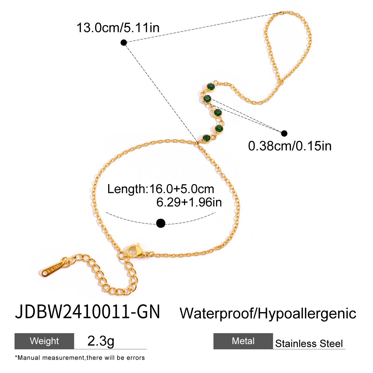 Or 18 carats JDBW2410011-GN