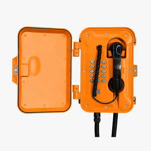 <span class=keywords><strong>Téléphone</strong></span> de communication robuste pour extérieur, résistant aux intempéries IP67, pour environnements difficiles et zones dangereuses - Product Image 1