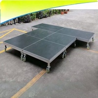 Escenario Modular de Aluminio y Hierro para Conciertos, Actuaciones y Discursos, con Capacidad de Carga de 1000 kg y Dimensiones Personalizables