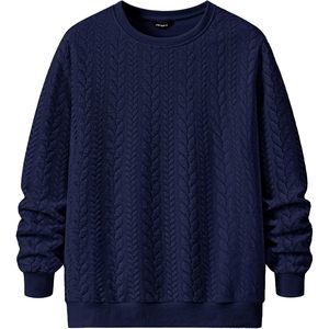 เสื้อสเวตเชิ้ตคอกลมแขนยาวสำหรับผู้ชาย FOXA - Product Image 6