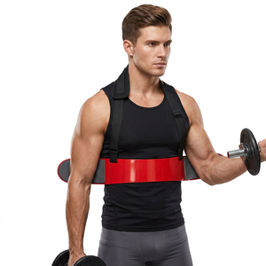 Latest Style Neoprene Heavy Duty Arm Curl Blaster Straight Form Biceps Bodybuilding Gym Training Exercise New Design - Product Image 1