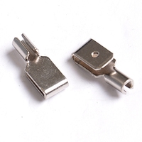Kit de cosses en cuivre étamé personnalisées non isolées, bornes annulaires pour câbles de batterie, AWG 10 8 6 4 1/4 5/16 pouces