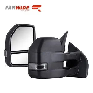 Specchietti di traino laterali Pickup FARWIDE per Ford F150 2015 2016 2017 2018 con sensore di temperatura