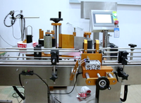 Ligne de production de machines d'emballage entièrement automatiques pour le scellage des boîtes et l'étiquetage rond auto-adhésif