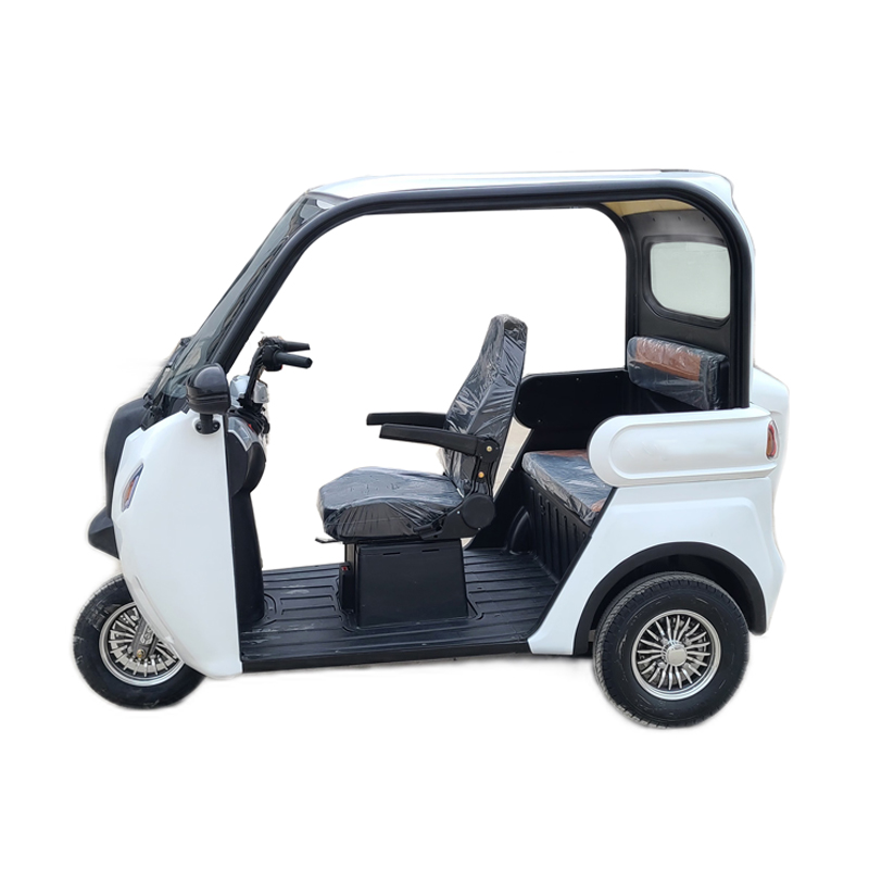 電動三輪車 日本三輪電動スクーター三輪屋根付乗客および貨物用三輪電動