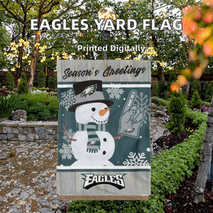 Venta al por mayor personalizado impreso <span class=keywords><strong>Philadelphia</strong></span> <span class=keywords><strong>Eagles</strong></span> Festival jardín bandera técnicas digitales personalizado patio banderas - Product Image 2