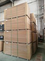 Panneau MDF écologique ZST pour lamination sous vide UV, épaisseur 18 mm, motif marbre, norme E1 de formaldéhyde