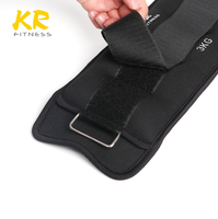 Poids de musculation réglables en néoprène noir pour chevilles, poignets, bras et jambes, 5 lb (10 kg), unisexe, personnalisables, prix de gros