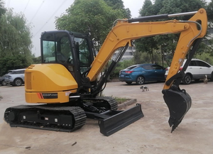Mini-excavatrice sur chenilles 9055fzts de 5,3 tonnes avec godet de 0,14 m³ pour travaux de terrassement – Approvisionnement direct usine - Product Image 6