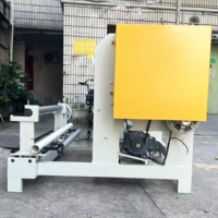 Machine à découper les rubans en plastique PP à bas prix, machine à fendre et à enrouler les films plastiques PET PVC à grande vitesse