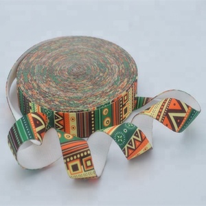 Thời trang dân tộc Polyester jacquard <span class=keywords><strong>Webbing</strong></span> moonwalkers dây đeo cho quần áo 100% polyester bền vững tùy chỉnh in Nylon - Product Image 3
